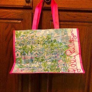 Lilly Pulitzer market tote bag